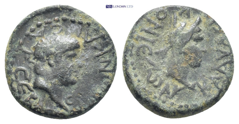 LYCAONIA. Iconium (as Claudiconium). Nero (54-68). Ae. (2omm, 6.7 g) Obv: ΝЄΡωΝ ...