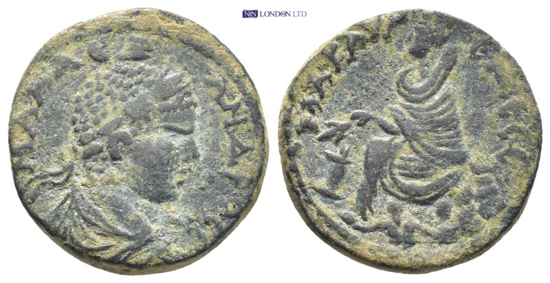 MESOPOTAMIA, Edessa. Severus Alexander. AD 222-235. Æ (25mm, 11.1 g). Laureate, ...