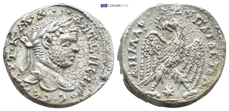 SYRIA, Seleucis and Pieria. Laodicea ad Mare. Caracalla, 198-217. Tetradrachm (S...