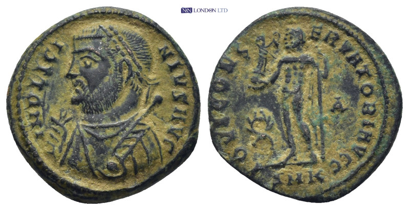 Licinius I. A.D. 308-324. AE 3 (19mm, 3.4 g). Cyzicus mint, struck A.D. 317-320....