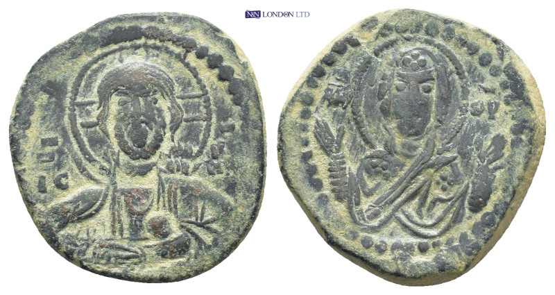 Anonymous Æ 40 Nummi. (27mm, 8.6 g) Time of Romanus IV. Constantinople, circa AD...