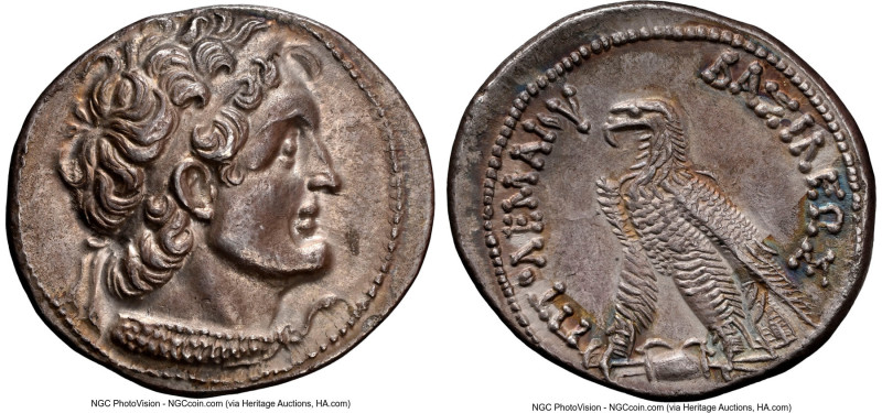 PTOLEMAIC EGYPT. Ptolemy VI Philometor (180-145 BC). AR stater or tetradrachm (2...
