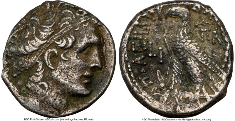 PTOLEMAIC EGYPT. Cleopatra VII (51-30 BC). BI tetradrachm (25mm, 12.67 gm, 12h)....