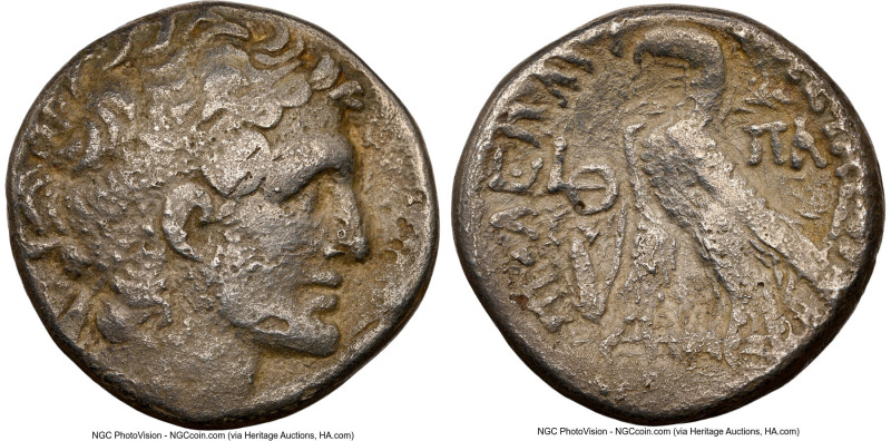 PTOLEMAIC EGYPT. Cleopatra VII (51-30 BC). BI tetradrachm (25mm, 13.25 gm, 12h)....