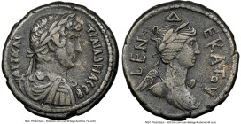 EGYPT. Alexandria. Hadrian (AD 117-138). BI tetradrachm (25mm, 13.11 gm, 11h). NGC Choice VF 5/5 - 3/5. Dated Regnal Year 11 (AD 126/7). ΑΥΤ ΚΑΙ - ΤΡΑ...