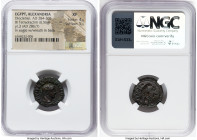 EGYPT. Alexandria. Diocletian (AD 284-305). BI tetradrachm (19mm, 6.56 gm, 12h). NGC XF 4/5 - 5/5. Dated Regnal Year 3 (AD 286/7). Α Κ Γ ΟΥΑ ΔΙΟΚΛΗΤΙΑ...