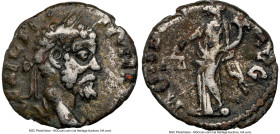Septimius Severus (AD 193-211). AR denarius (17mm, 3.20 gm, 11h). NGC Choice Fine 4/5 - 3/5. Alexandria. IMP CAE L SEP SEV PERT AVG, laureate head of ...