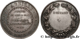 INSURANCES
Type : Médaille, L’Abeille, Hommage 
Date : n.d. 
Metal : silver 
Diameter : 45,5  mm
Engraver : CAQUÉ Armand Auguste (1795-1881)  
Weight ...