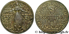 III REPUBLIC
Type : Médaille, Centenaire de La Caennaise 
Date : 1938 
Metal : bronze 
Diameter : 98,5  mm
Engraver : DE JAEGER Albert (1908-1990) 
We...