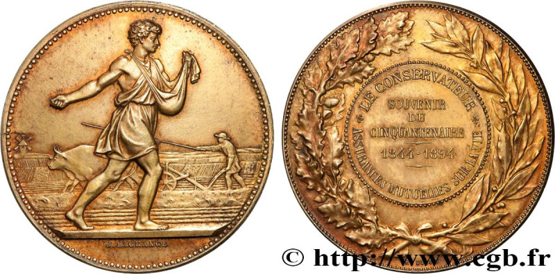 III REPUBLIC
Type : Médaille, Souvenir du cinquantenaire, Le Conservateur 
Date ...