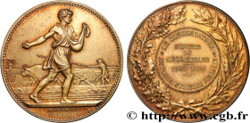 III REPUBLIC
Type : Médaille, Souvenir du cinquantenaire, Le Conservateur 
Date : 1894 
Metal : gold plated silver 
Diameter : 40,5  mm
Engraver : PIL...
