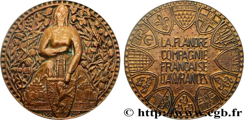 INSURANCES
Type : Médaille, La Flandre, Compagnie d’assurances 
Date : n.d. 
Met...