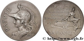 INSURANCES
Type : Médaille, PATRIE, Compagnie d’assurances contre l’incendie, La France 
Date : n.d. 
Metal : silver 
Diameter : 50,5  mm
Weight : 57,...