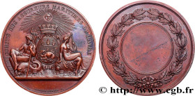 III REPUBLIC
Type : Médaille, Comité des assureurs maritimes du Havre 
Date : n.d. 
Metal : copper 
Diameter : 59  mm
Weight : 100,61  g.
Edge : lisse...