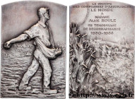 V REPUBLIC
Type : Plaquette, Groupe des Compagnies d’Assurances “Le Monde” 
Date : 1955 
Metal : silver 
Millesimal fineness : 950  ‰
Diameter : 62,5 ...