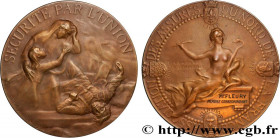 INSURANCES
Type : Médaille, Sécurité de la France, Association des assurés 
Date : n.d. 
Metal : bronze 
Diameter : 47,5  mm
Engraver : THEUNISSEN Cor...