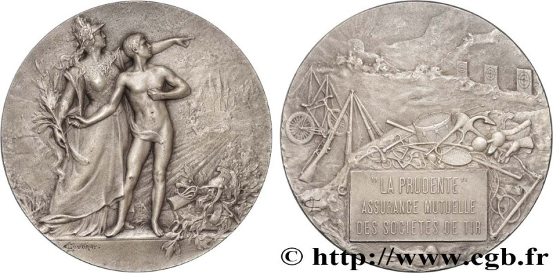 INSURANCES
Type : Médaille, La Prudente 
Date : n.d. 
Metal : silver plated bron...