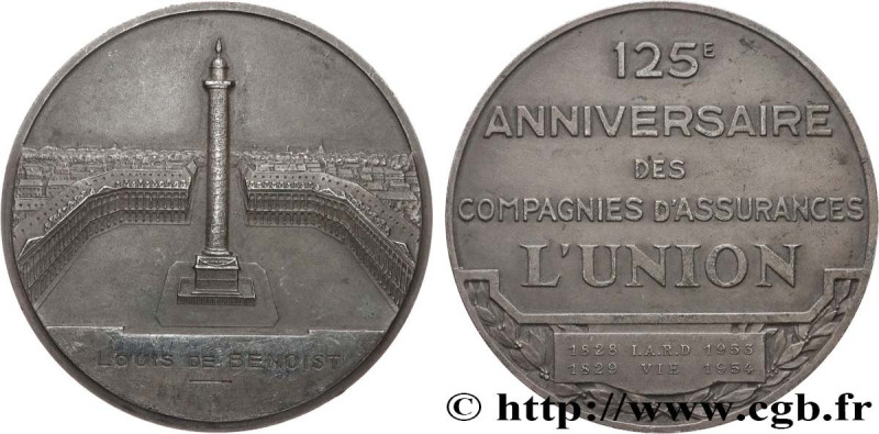 IV REPUBLIC
Type : Médaille, 125e anniversaire des compagnies d’assurances L’Uni...