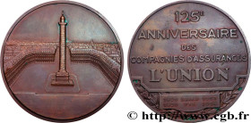 IV REPUBLIC
Type : Médaille, 125e anniversaire des compagnies d’assurances L’Union 
Date : 1954 
Metal : bronze 
Diameter : 66,5  mm
Weight : 151,49  ...