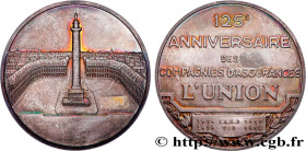 IV REPUBLIC
Type : Médaille, 125e anniversaire des compagnies d’assurances L’Union 
Date : 1954 
Metal : silver 
Millesimal fineness : 950  ‰
Diameter...