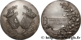 INSURANCES
Type : Médaille, 75e anniversaire de la Société de secours mutuels, Abbaye des prés 
Date : 1912 
Metal : silver 
Diameter : 49  mm
Weight ...