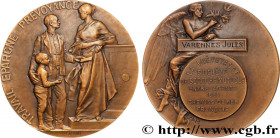 INSURANCES
Type : Médaille, La prévoyance 
Date : 1929 
Metal : bronze 
Diameter : 56,5  mm
Engraver : RIVET Adolphe (1855-1925) 
Weight : 83,70  g.
E...