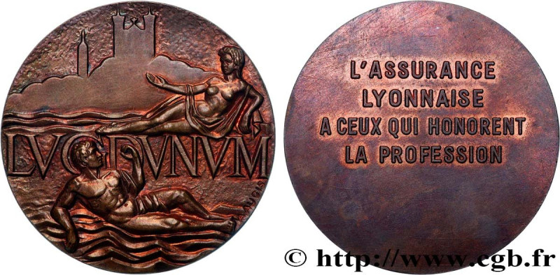 INSURANCES
Type : Médaille, Assurance lyonnaise 
Date : n.d. 
Metal : bronze 
Di...