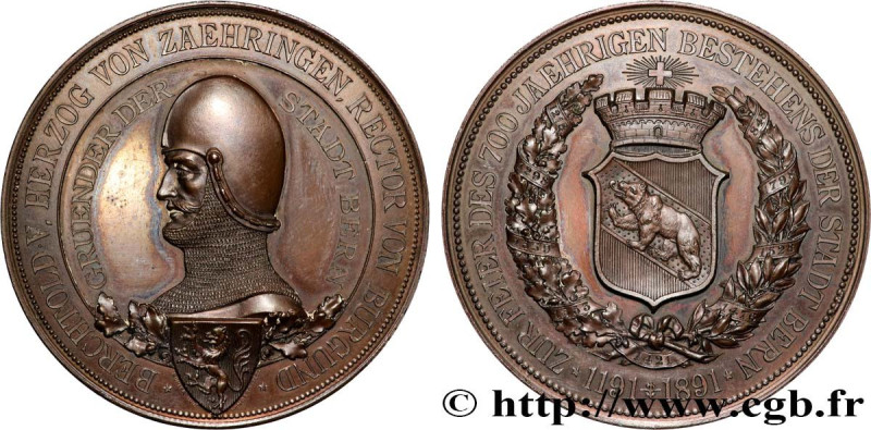 SWITZERLAND
Type : Médaille, 700e anniversaire de fondation de Bern 
Date : 1891...