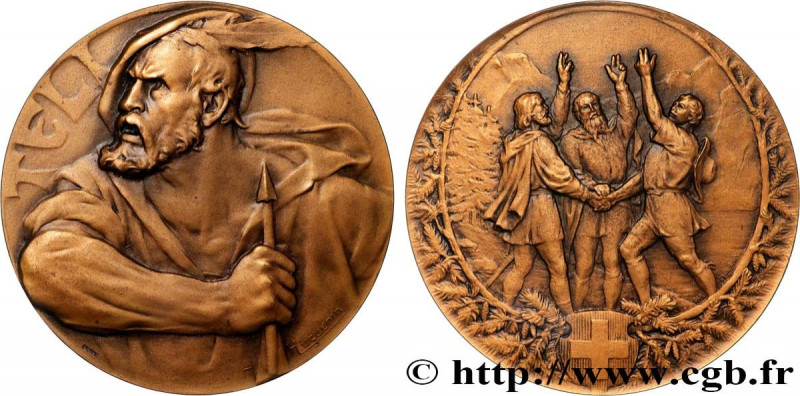 SWITZERLAND - CONFEDERATION OF HELVETIA
Type : Médaille, Guillaume Tell 
Date : ...