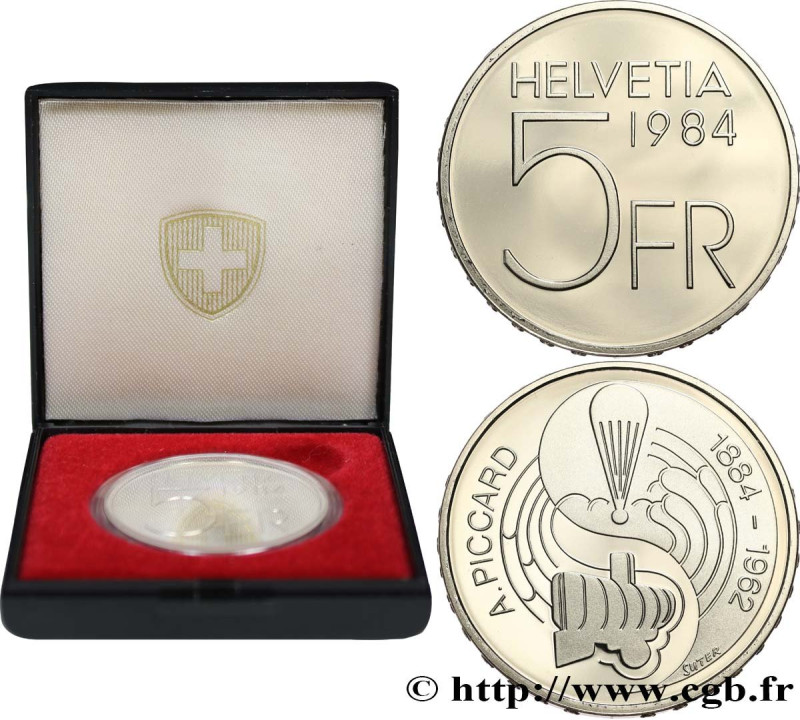 SWITZERLAND
Type : 5 Francs Proof 100e anniversaire de la naissance d’Auguste Pi...