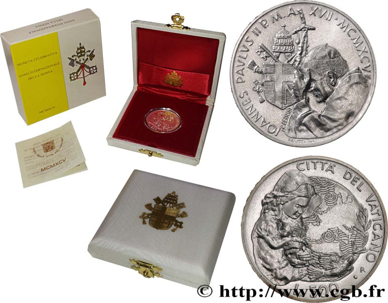 VATICAN AND PAPAL STATES
Type : 500 Lire Année Internationale de la Femme 
Date ...