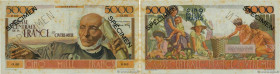 Country : FRENCH EQUATORIAL AFRICA 
Face Value : 5000 Francs Schoelcher Spécimen 
Date : (1947) 
Period/Province/Bank : Caisse Centrale de la France d...