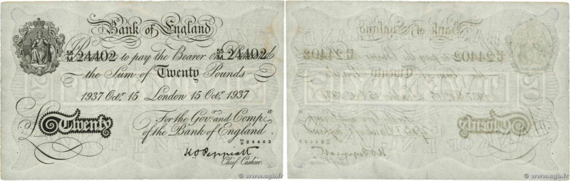 Country : ENGLAND 
Face Value : 20 Pounds Faux 
Date : 15 octobre 1937 
Period/P...