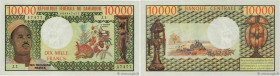 Country : CAMEROON 
Face Value : 10000 Francs 
Date : (1972) 
Period/Province/Bank : B.C.E.A.E.C. - Banque Centrale 
Department : République Fédérale ...