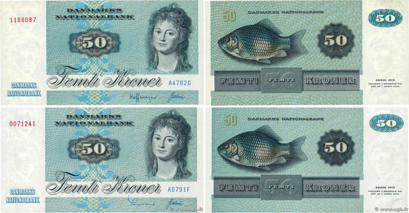 Country : DENMARK 
Face Value : 50 Kroner Lot 
Date : 1978-1979 
Period/Province...