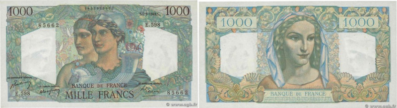 Country : FRANCE 
Face Value : 1000 Francs MINERVE ET HERCULE 
Date : 01 septemb...