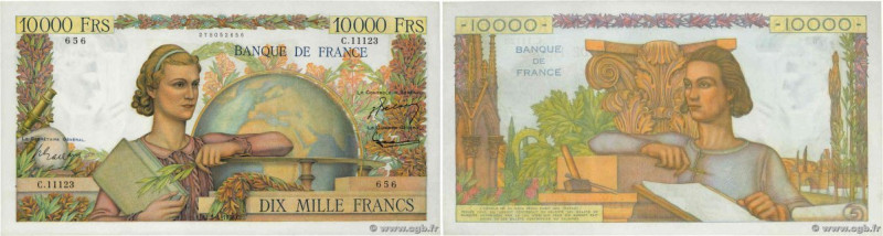 Country : FRANCE 
Face Value : 10000 Francs GÉNIE FRANÇAIS 
Date : 05 avril 1956...