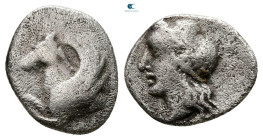 Akarnania. Anaktorion circa 350-300 BC. Hemidrachm AR