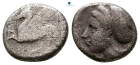 Corinthia. Corinth circa 330-300 BC. Drachm AR