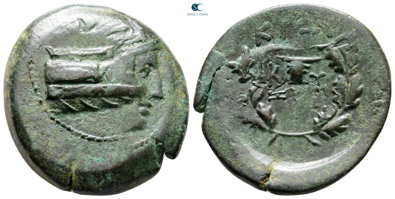 Mysia. Kyzikos circa 300-200 BC. Overstruck on an earlier issue from Kyzikos (SN...