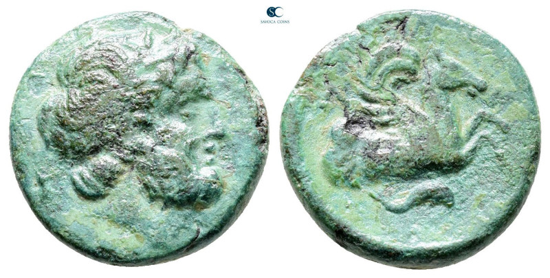 Mysia. Lampsakos circa 300-100 BC. 
Bronze Æ

15 mm, 3,11 g



Nearly Ver...