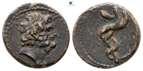 Mysia. Pergamon circa 50 BC. Bronze Æ