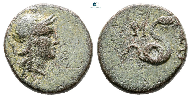 Kings of Pergamon. Pergamon. Philetairos 282-263 BC. 
Bronze Æ

15 mm, 2,57 g...