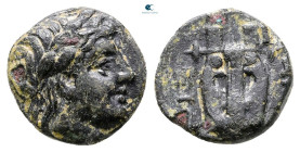 Ionia. Kolophon circa 390-350 BC. Bronze Æ