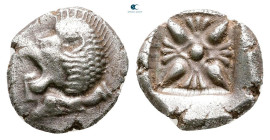 Ionia. Miletos circa 525-475 BC. Diobol AR