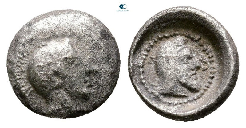 Dynasts of Lycia. Kherei 440-410 BC. 
Obol AR

8 mm, 0,47 g



Nearly Ver...