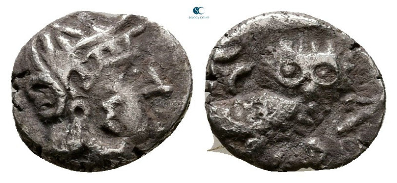 Arabia. Southern. Saba' circa 400-300 BC. 
Unit AR

8 mm, 0,55 g



Nearl...