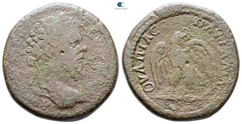 Thrace. Pautalia. Septimius Severus AD 193-211. 
Bronze Æ

28 mm, 14,14 g

...