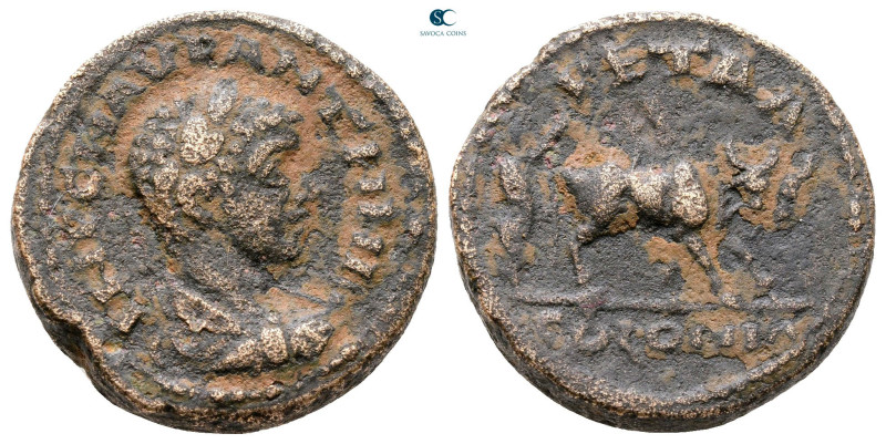 Decapolis. Petra. Elagabal AD 218-222. 
Bronze Æ

21 mm, 9,40 g



Good F...