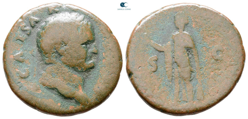 Titus, as Caesar AD 76-78. Rome
As Æ

25 mm, 10,08 g



Fine